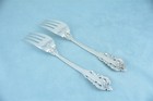 2 Wallace Grande Baroque Sterling Silver 6-1/2" Salad Fork No Monogram — photo 2