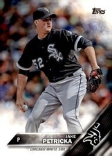 2016 Topps #663 Jake Petricka Chicago White Sox