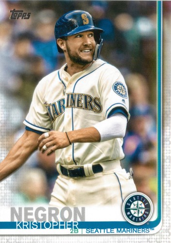 Kristopher Negron 2019 Topps Series 2 Baseball MLB Card #638 Seattle ...