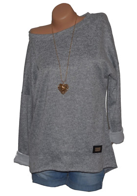 ITALY MODA SWEATER SWEATER TUNIC BLOUSE SHIRT LADIES' SWEATER N°39