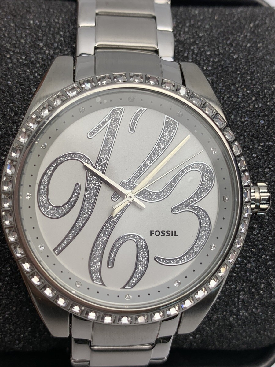 Fossil BQ1094 All Stainless Steel Quartz Analog Silver  display picture 3