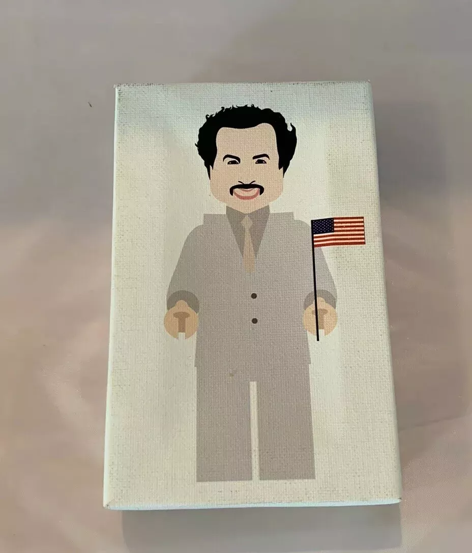 Plasticgod 6 x4 Celebrity Print Sacha Baron Cohen Borat Pop Art