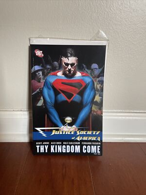 Justice Society of America: Thy Kingdom Come #1 SIGNED BY ALEX ROSS