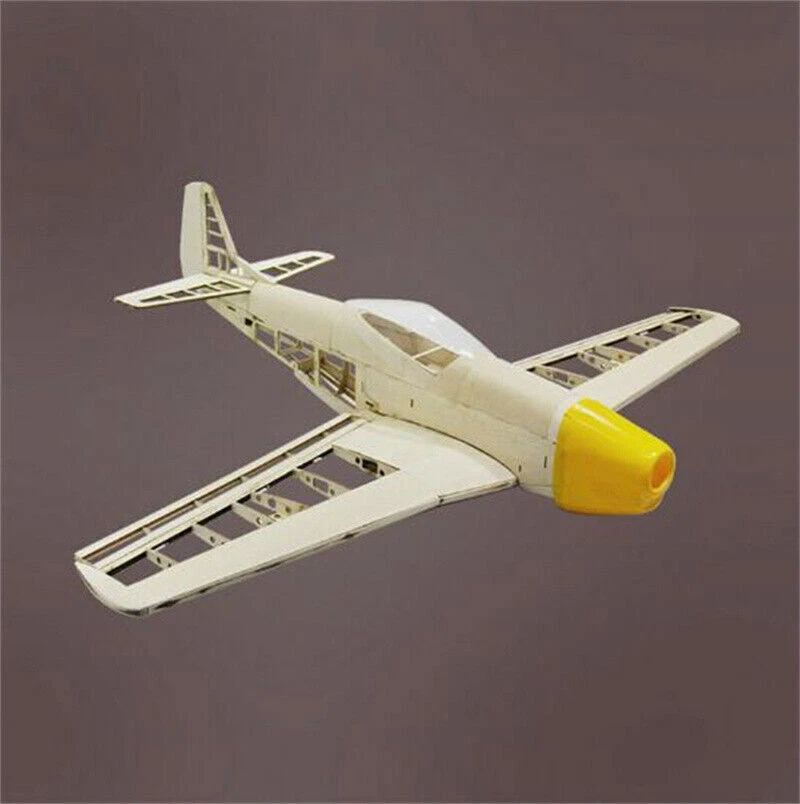 RC Plane Balsa Laser Cut Accessories Skin Wood Airplane Model P51 Kit Hardware - Image 3 of 4