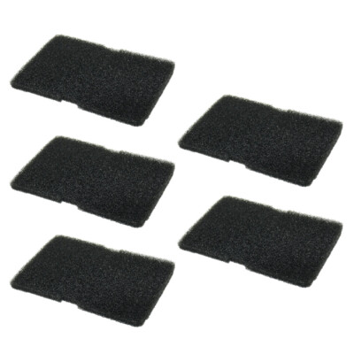 5x Schwammfilter für Beko DE8434PX0 DE9433PX0 DH8534GX0 DH9433RX0W DPE7400 