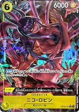 Nico Robin OP09-107 Parallel Rare Emperors in the New World ONE PIECE Card Japan