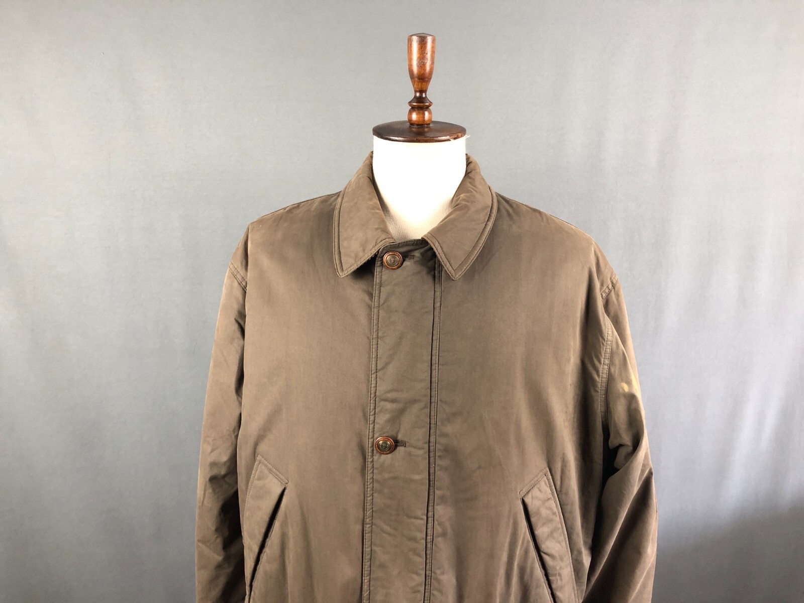 Giacca Yves Saint Laurent full zip poliestere uomo verde