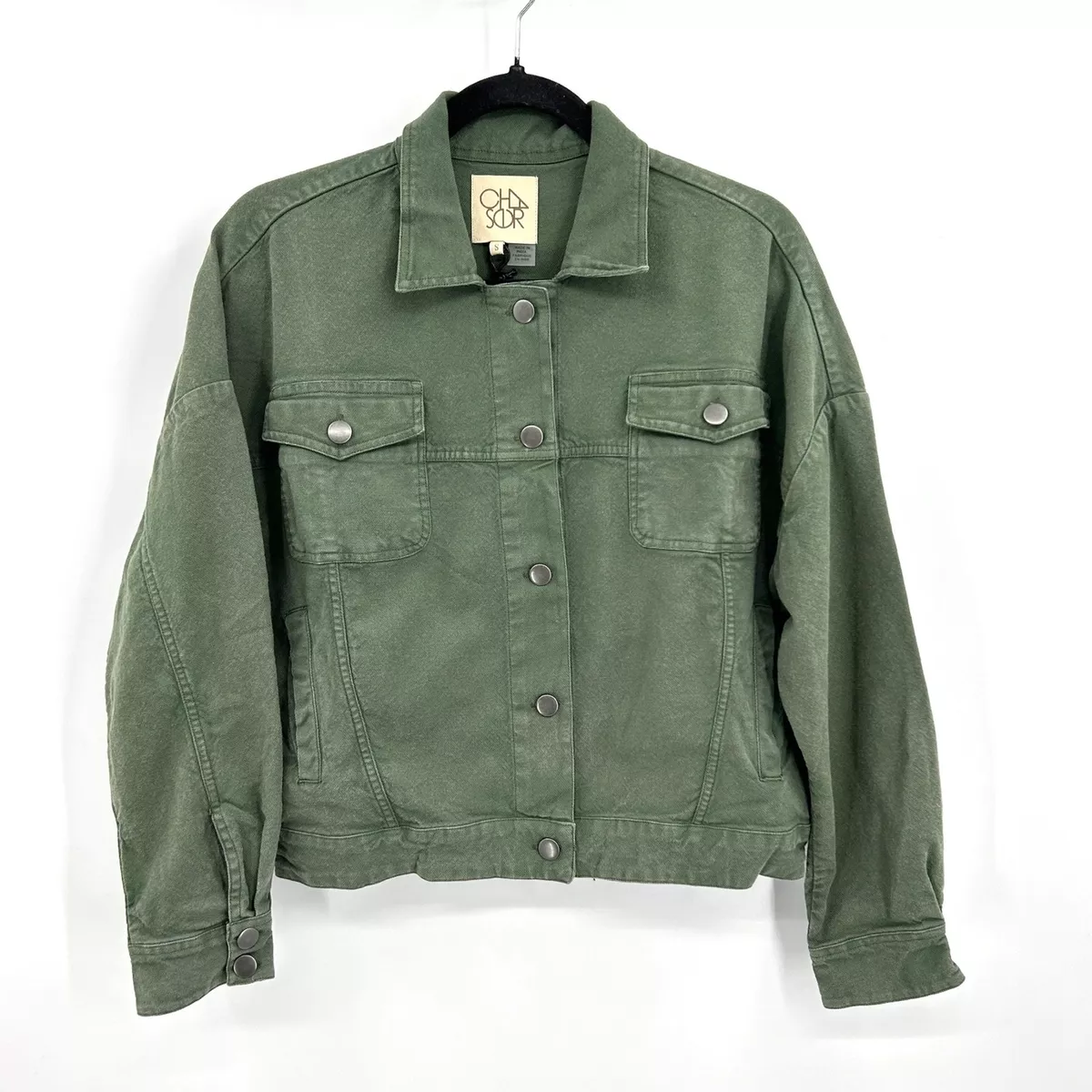 Army green canvas jacket sale