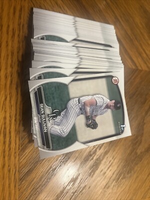 Lot X 100 Cards 2023 Bowman Draft 1st #BD-88 Sean Sullivan Colorado Rockies