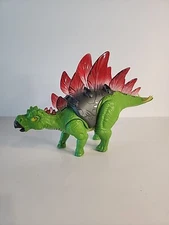 Zuru Robo Alive Electronic Dino Wars Stegosaurus Toy Lights Up Walks Roars 12”