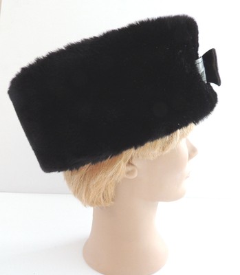 Fredrikson Cossack Fur Leather Suede Hat Finland 58cm  display picture 1