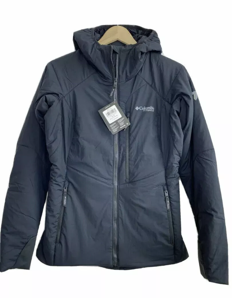 Columbia Titanium Insulated Peak Pursuit Women s Black Hooded