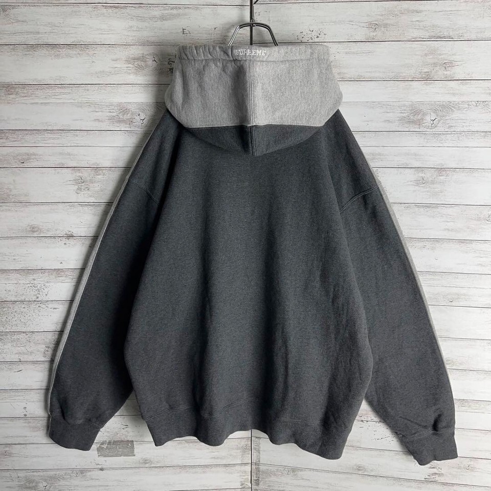 Supreme Split S logo embroidered hoodie size XL eBay