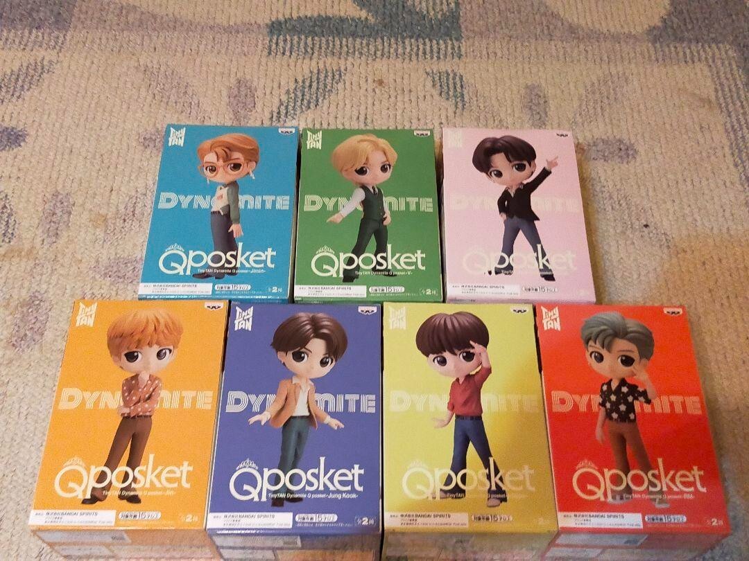 BTS Qposket フィギュア Dynamite 7体セット Q posket BTS TinyTAN Dynamite Complete A Color Set of 7