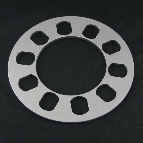 2x 1/4" Wheel Spacers | 5x4.75 | fits Chevy Camaro Corvette S10 Flat Spacers - Picture 2 of 4