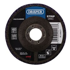 Draper 115mm Polystrip Disc Purple SDP115 11.03 per disc
