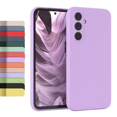 EAZY CASE für Samsung Galaxy A54 Handyhülle Silikon Cover Schutzhülle Smartphone