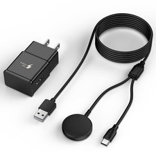 2 in 1 Samsung Watch Charger 6.6FT/2M Galaxy Watch Charger Cable with 18W USB...