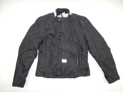 TUCANO URBANO POLYESTER WATER PROOF RIDING MAN JACKET BLACK TREPEZZI 886-N3