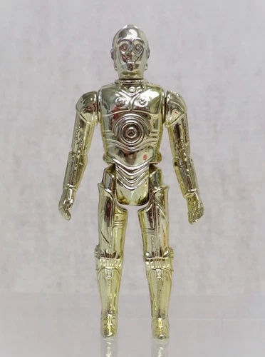 VTG 1982 Kenner C-3PO Droid  4" Star Wars Figure Original LFL 041423WT-01