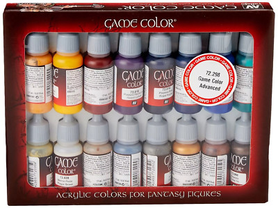 Acquista Vallejo 71174 Colorante per modellismo Bianco, Giallo, Rosso