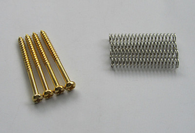 4 x viti di montaggio nere per pickup basso Jazz J Bass o P Bass o pickup P90