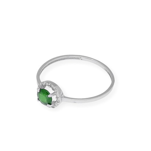 Anillo Rubí y Diamantes Oro Blanco Complementos de Mujer Joyería de Moda - Imagen 12 de 13