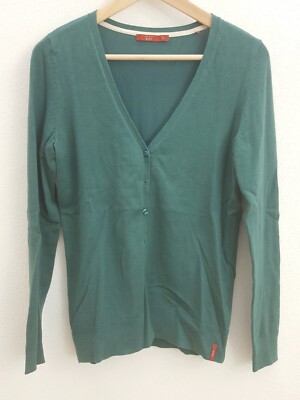 Edc by Esprit Damen Strickjacke grün petrol 36