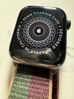 Apple Watch Edition Series 7 45mm Space Black Titanium GPS+  