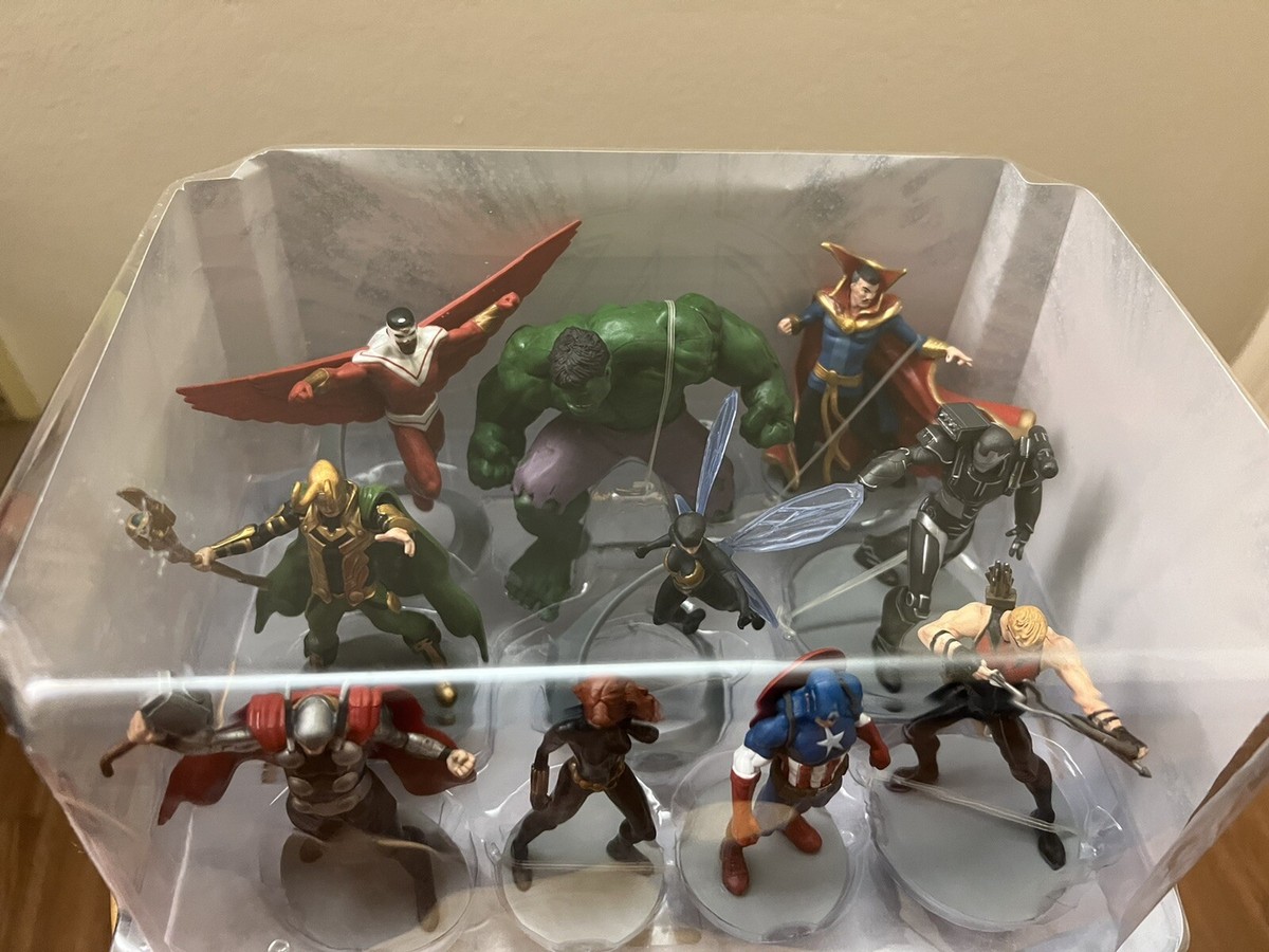 Disney Store Marvel Avengers Deluxe Figurine Set | eBay Disney Store Marvel Avengers Deluxe Figurine Set | eBay