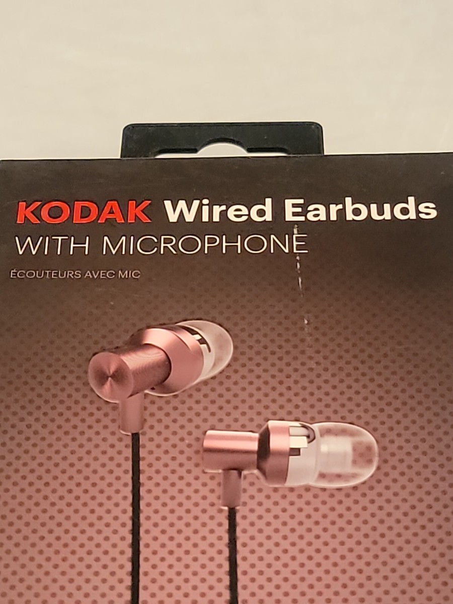 Kodak Wired Earbuds With Microphone Review Kodak Wired Earbuds