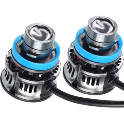 Projector Lens Fog Light Lamp Headlight Bulbs HB4 9006 9012 LED Laser White lamp