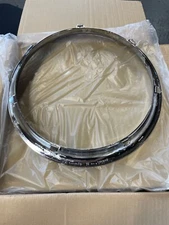 SET OF 4 -  16" CHROME ABS TRIM RING 2" DEPTH BEAUTY RING # 1516P 