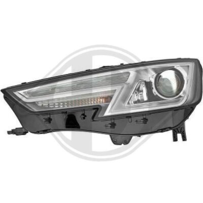 1x Diederichs Bi-Xenon Hauptscheinwerfer D5S LED H8 Links passend für Audi A4 B9