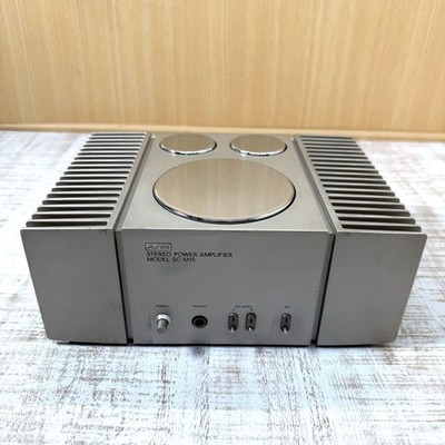 Aurex SC-M15 STEREO POWER AMPLIFIER 1978 MONO VINTAGE RARE TESTED