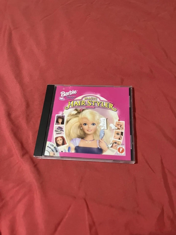 Barbie Magic Hair Styler - CD-Rom - 1997 Includes Original Case - Very Good Cond - Image 2 of 2