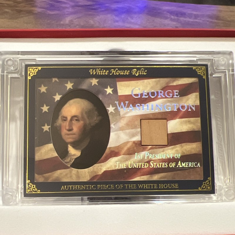A Word From POTUS 2025 White House Relic George Washington 10/24