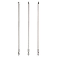 "3-Teilige PH1 Kreuzschlitz-Bits FüR Schraubendreher, 1/4\\\" Sechskant, 20 Cm"