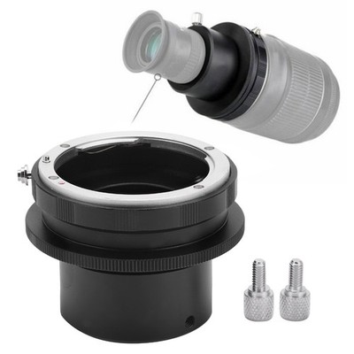 Macro Lens Adapter For F Lens Mount To 1.25in Eyepiece Telescope Camera