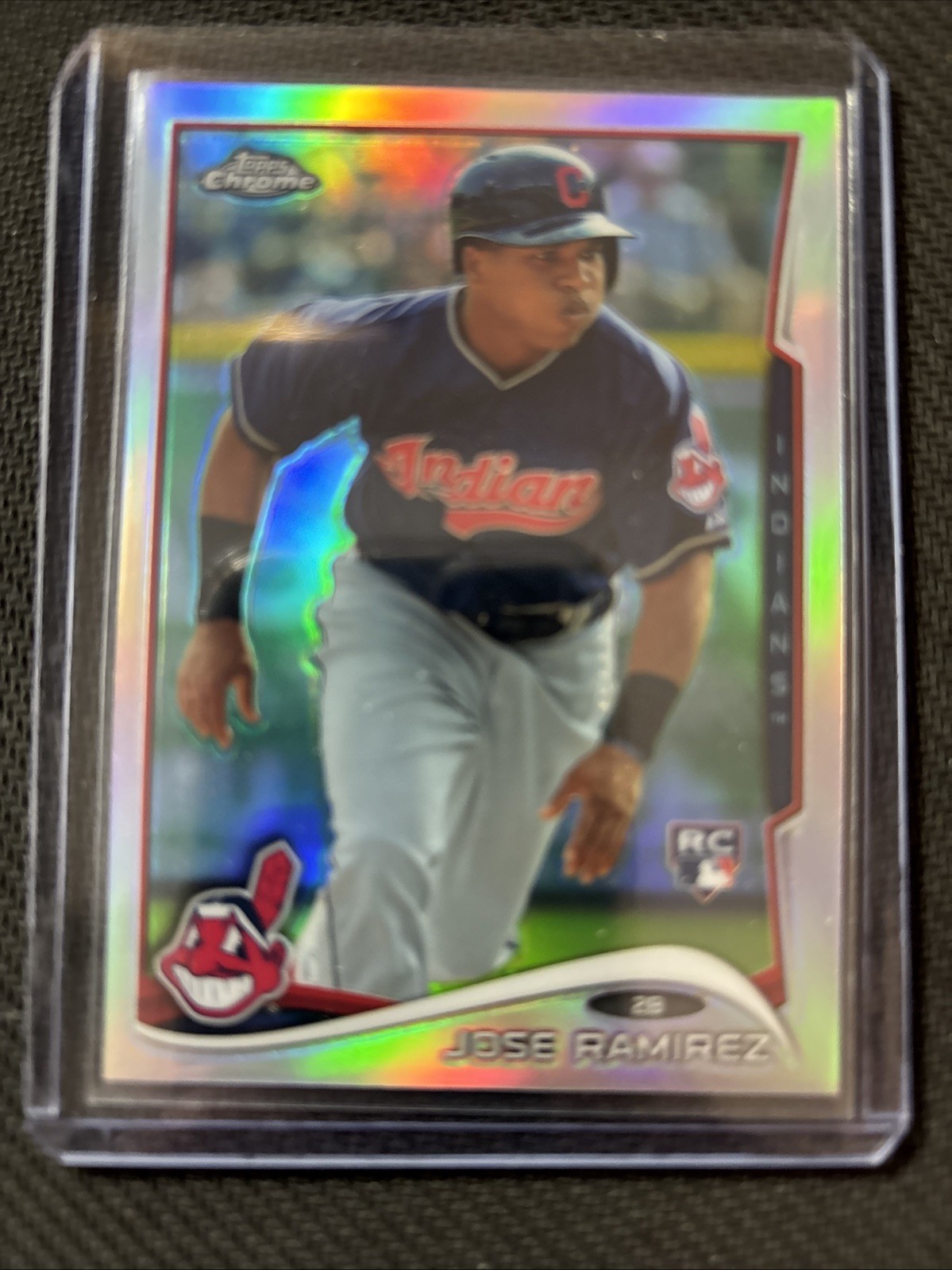 2014 Topps Chrome RC Refractor #45 Jose Ramirez