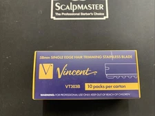 hair shaper blades / Trimming Blades By Vincent Compatible With Feather 100 PCS