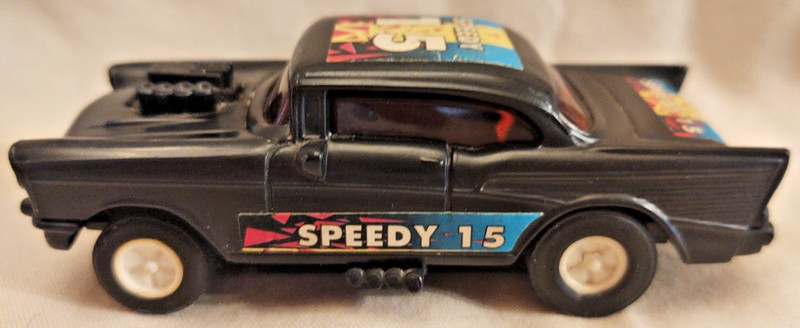 Racing Showdown Slot Car Vintage '57 Chevy Coupe Speedy 15  Scale 1/43 Tested