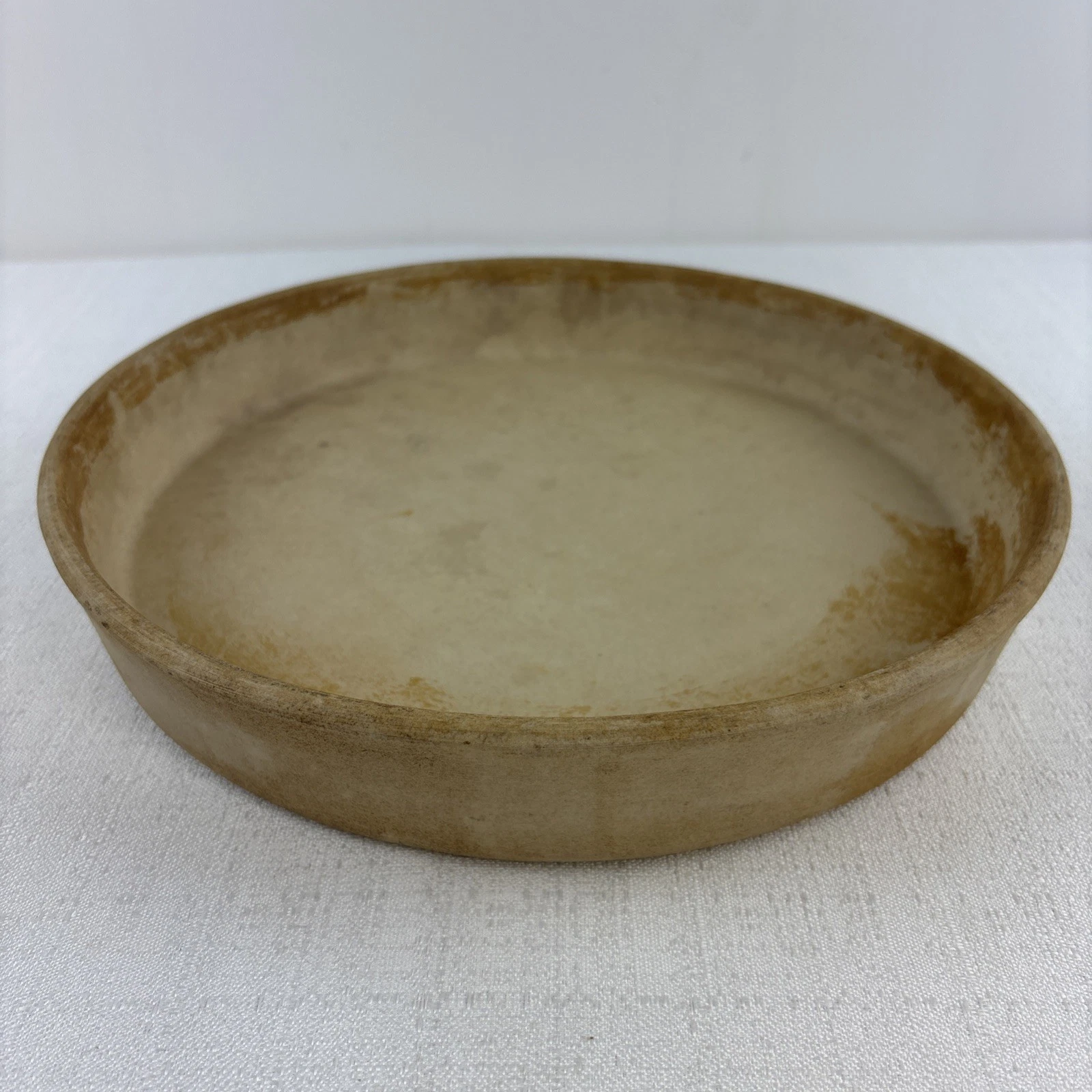 Pampered Chef Family Heritage 11" Deep Dish Pan Baking Pizza Pie Dish Stoneware