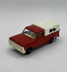 Vintage Matchbox Lesney No. 6 Ford Pick-Up – Red with White Canopy, Very Nice!
