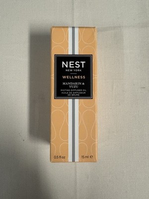 Nest New York Wellness Mandarin & Yuzu Misting Diffuser Oil 0.5 fl oz NEW