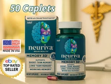 Neuriva Memory 3D Brain Health – Short & Long-Term Memory, 50 Capsules  Exp 2027