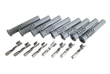 MSD 3301 Spark Plug Wire Plug Boots & Terminals Straight 180 Multi Angle 8 Pack
