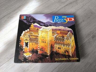 3D Puzzle La Alhambra, Granada 254 Teile Vollständig