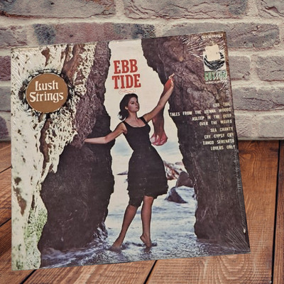 Lush Strings - Ebb Tide LP Record 33 RPM Custom Records Easy Listening