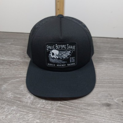 Grave Before Shave Snapback Cap Rebels Against Razors 2013 Biker Hat